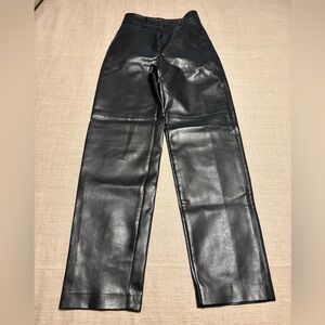 Wilfred‎ Black Leather Pants